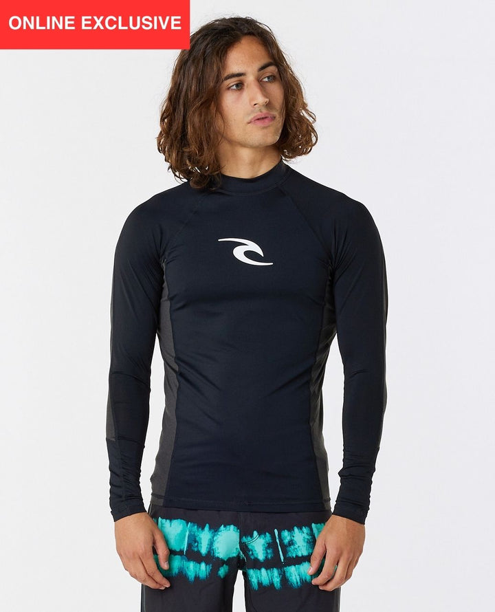 [ONLINE EXCLUSIVE] Rip Curl Men Waves Upf Perf L/S 141MRV