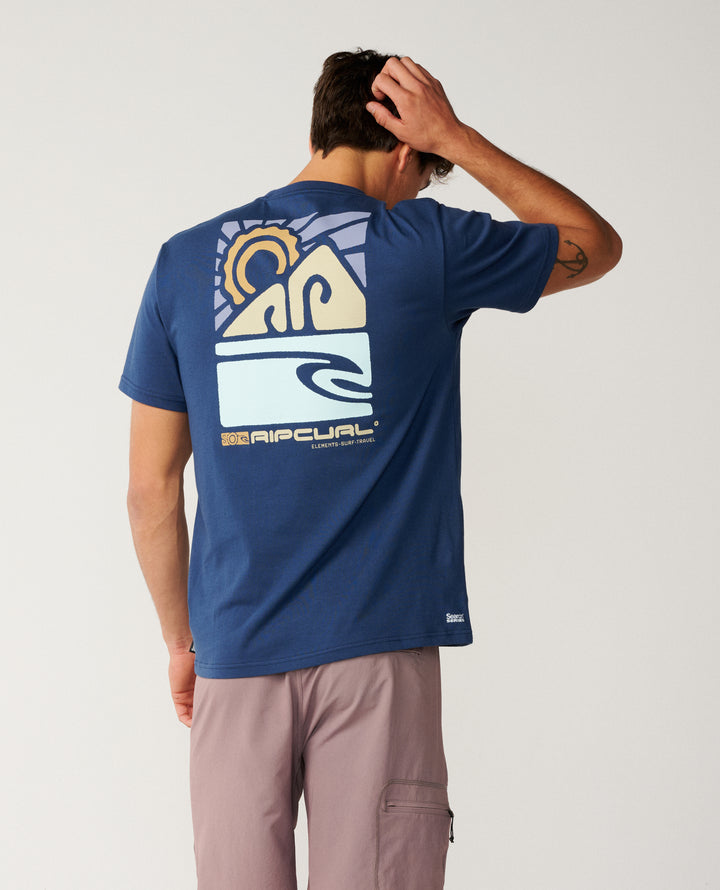 Rip Curl Men S-Series Vaporcool Totem Tee 165MTE