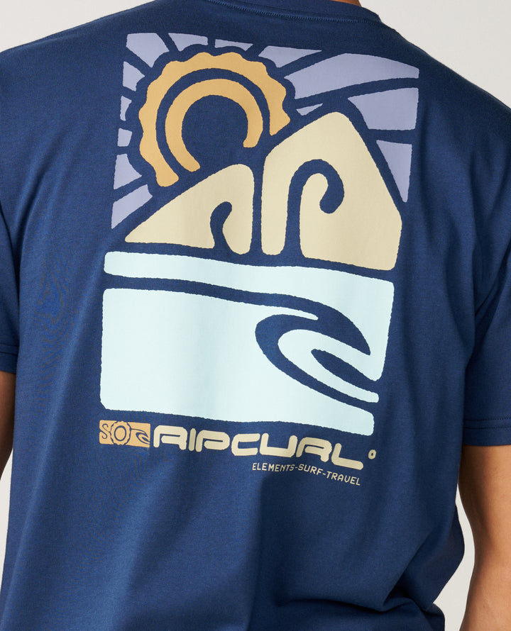 Rip Curl Men S-Series Vaporcool Totem Tee 165MTE