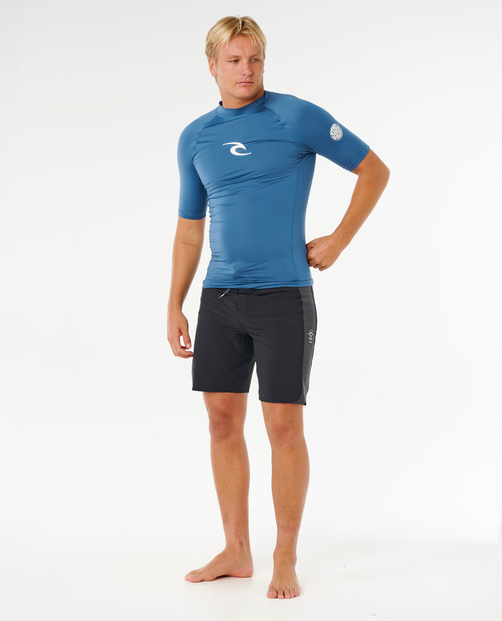 Rip Curl Men Waves Upf Perf S/S 16MMRV