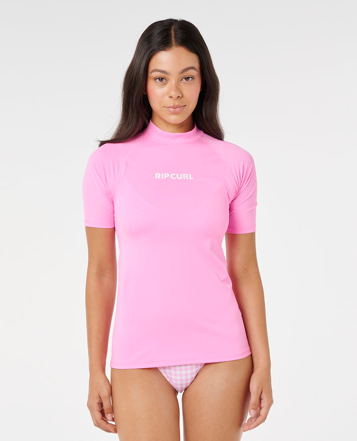 Rip Curl Women Classic Surf Ss Upf Rashguard 17NWRV