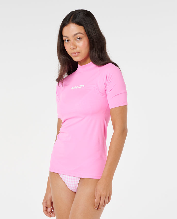 Rip Curl Women Classic Surf Ss Upf Rashguard 17NWRV