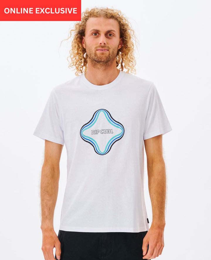 Rip Curl Men Surf Revival Vibrations Tee 00EMTE