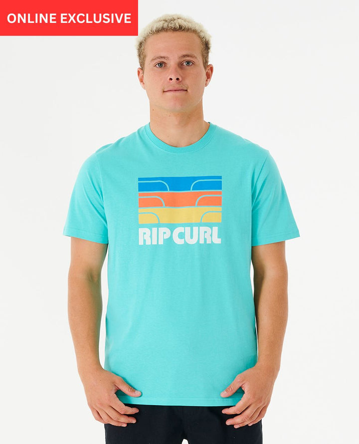 Rip Curl Men Surf Revival Waving Tee 03NMTE