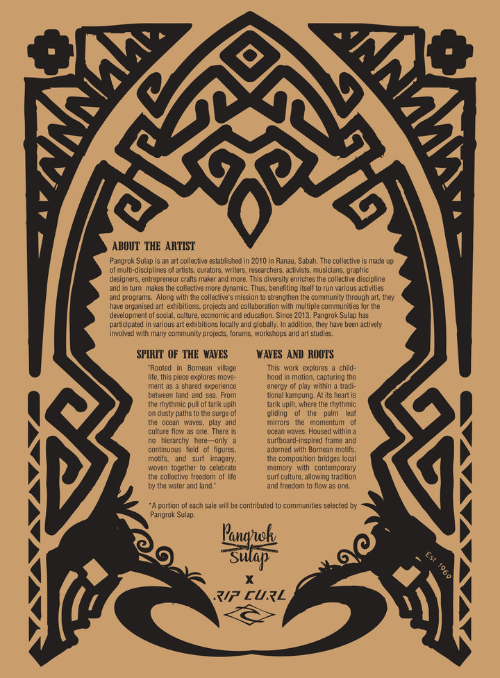 Rip Curl Men Rc Waves And Roots 2604RCTEKN12