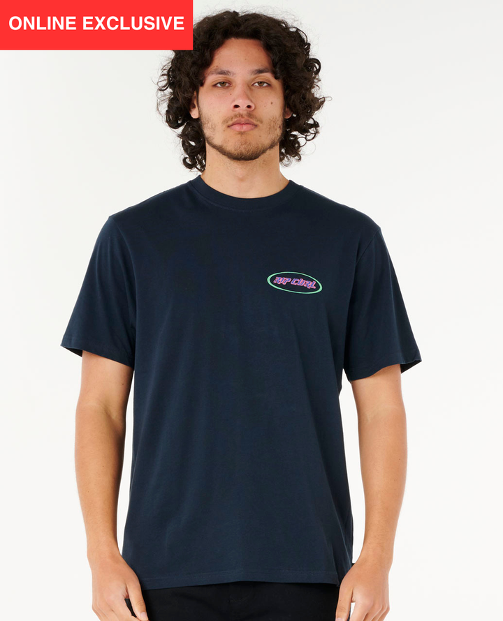 [ONLINE EXCLUSIVE] Rip Curl Men Rituals Oval Tee 0PHMTE