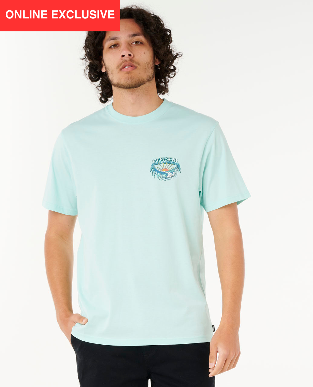 [ONLINE EXCLUSIVE] Rip Curl Men Hazed & Tubed Tee 0PLMTE