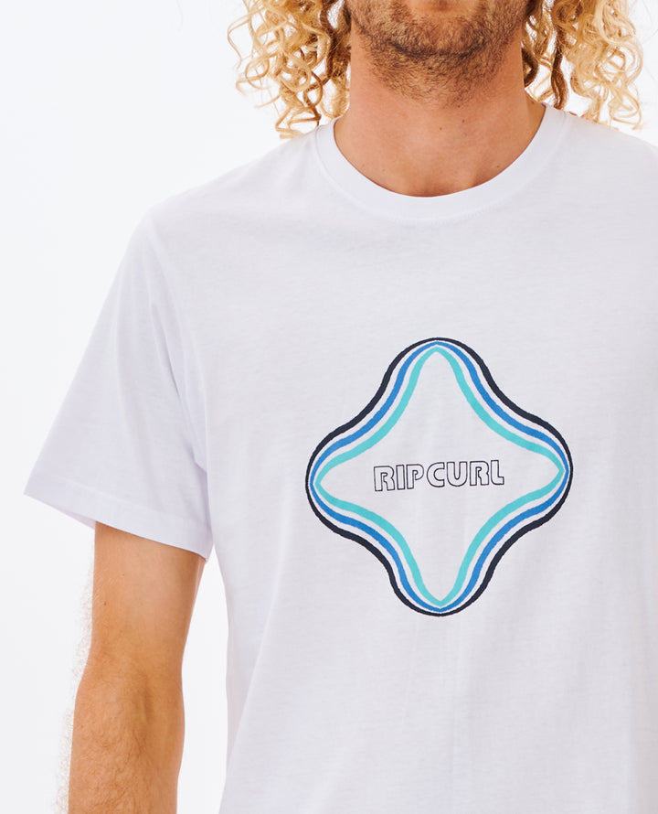 Rip Curl Men Surf Revival Vibrations Tee 00EMTE