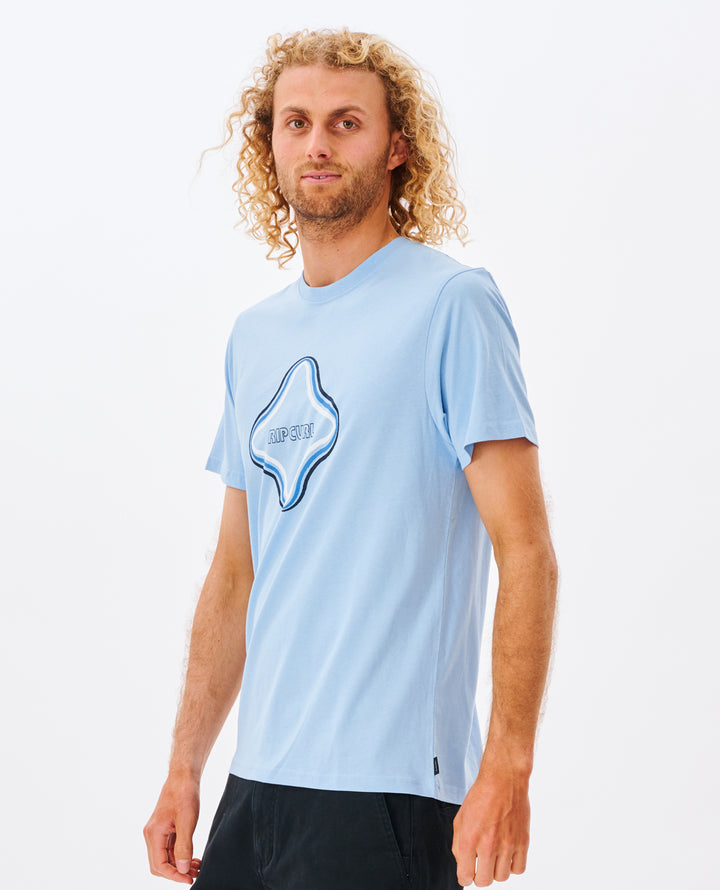 Rip Curl Men Surf Revival Vibrations Tee 00EMTE