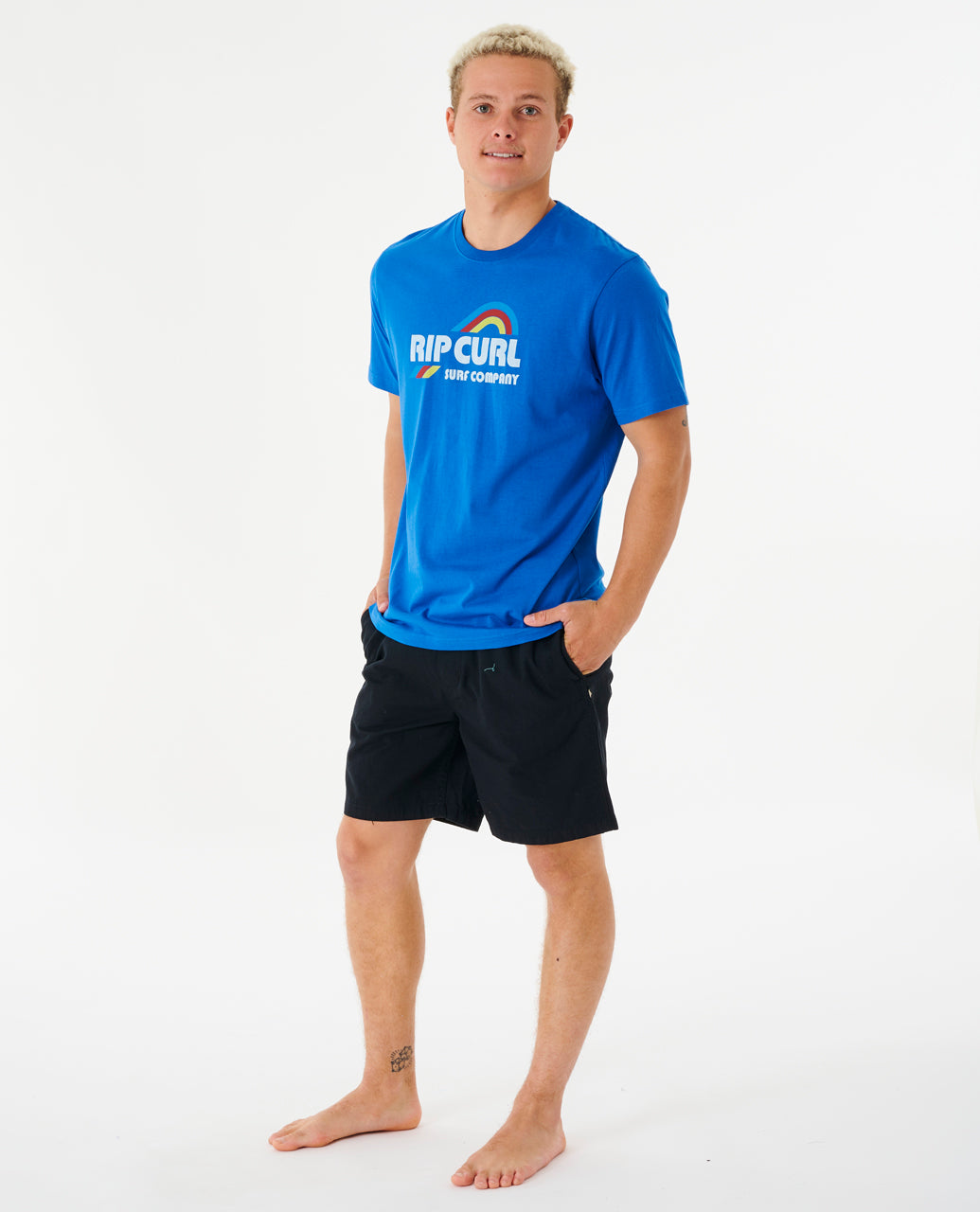 Rip Curl Men Surf Revival Waving Tee 03NMTE