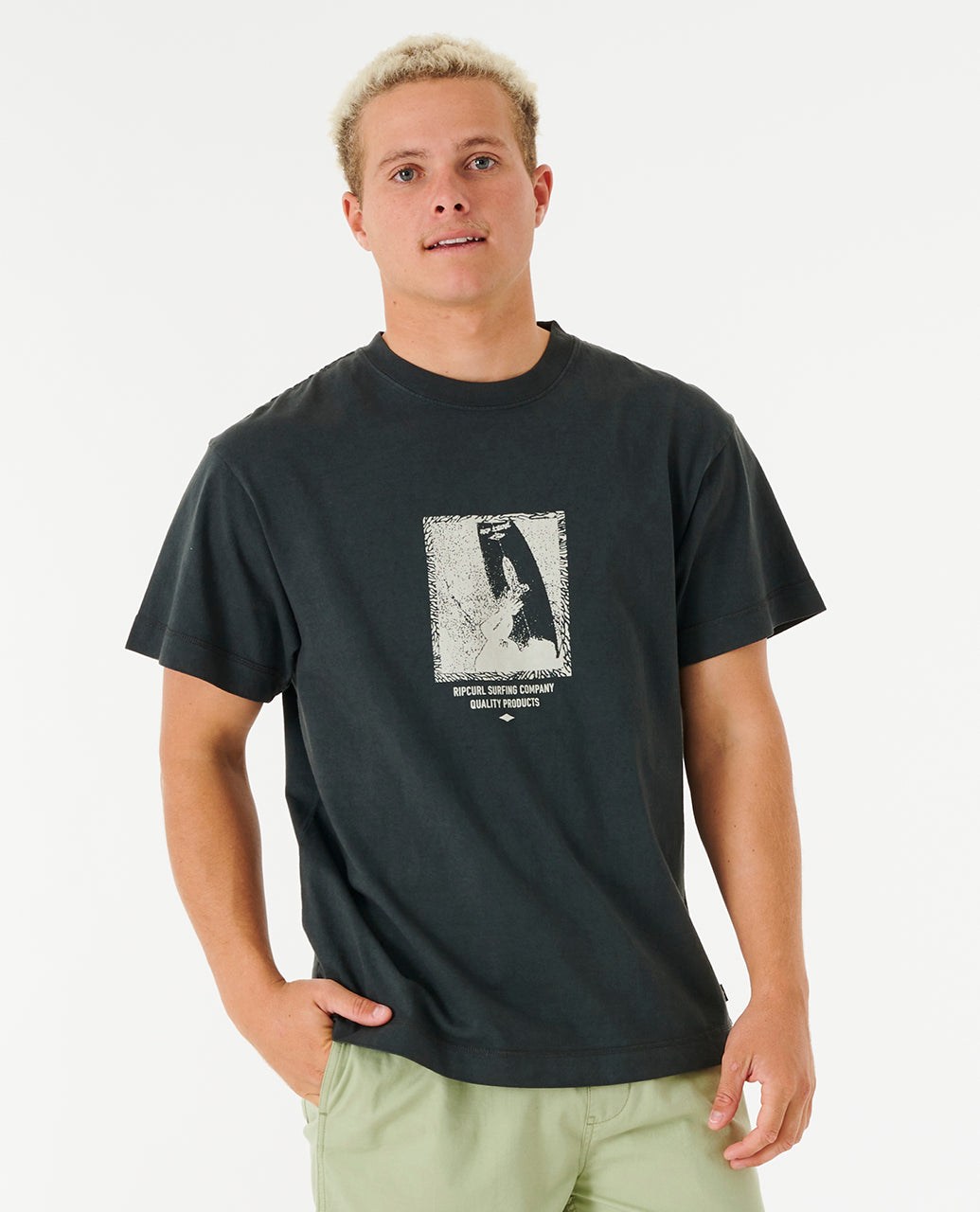 Rip Curl Men Quality Surf Products Core Tee 041MTE