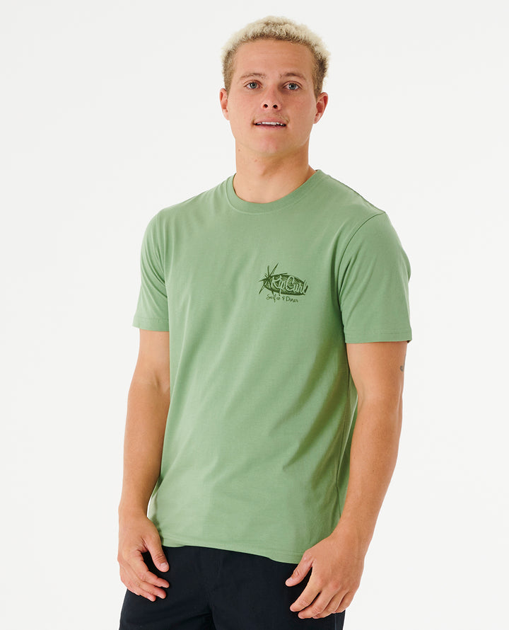 Rip Curl Men Keep On Trucking Tee 04LMTE