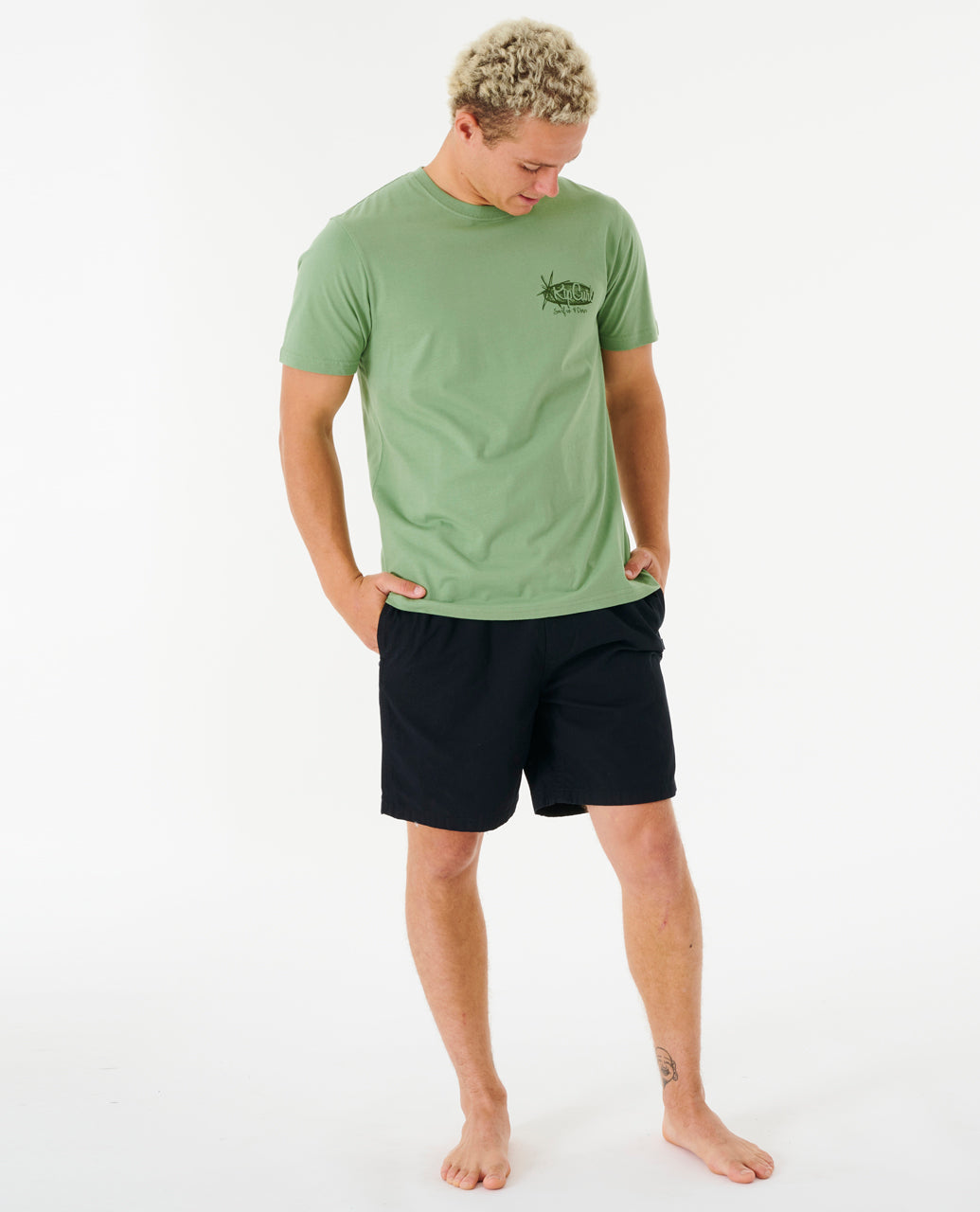 Rip Curl Men Keep On Trucking Tee 04LMTE