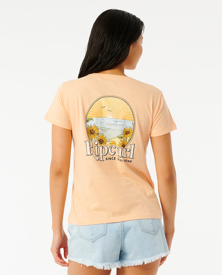 Rip Curl Women Golden Hour Standard Tee 067WTE