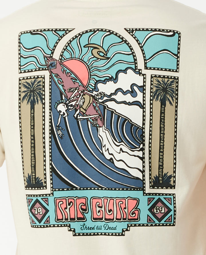 Rip Curl Men Dead Sled Tee 074MTE