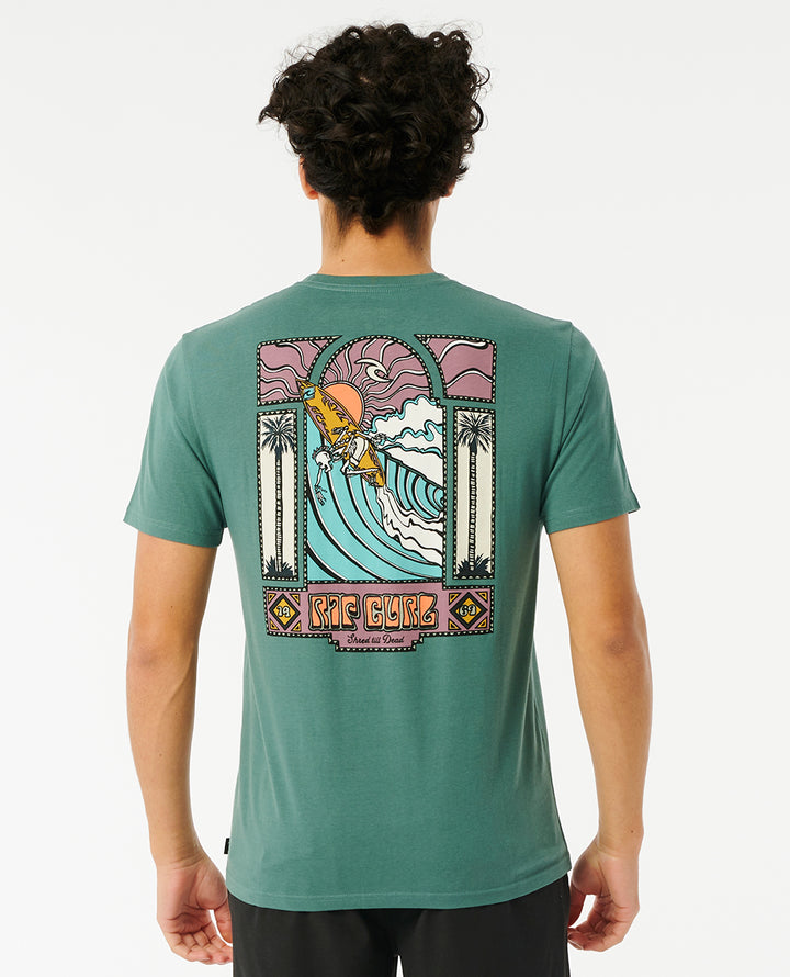 Rip Curl Men Dead Sled Tee 074MTE