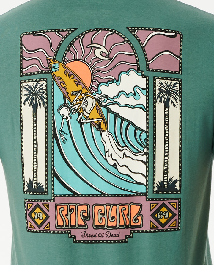 Rip Curl Men Dead Sled Tee 074MTE