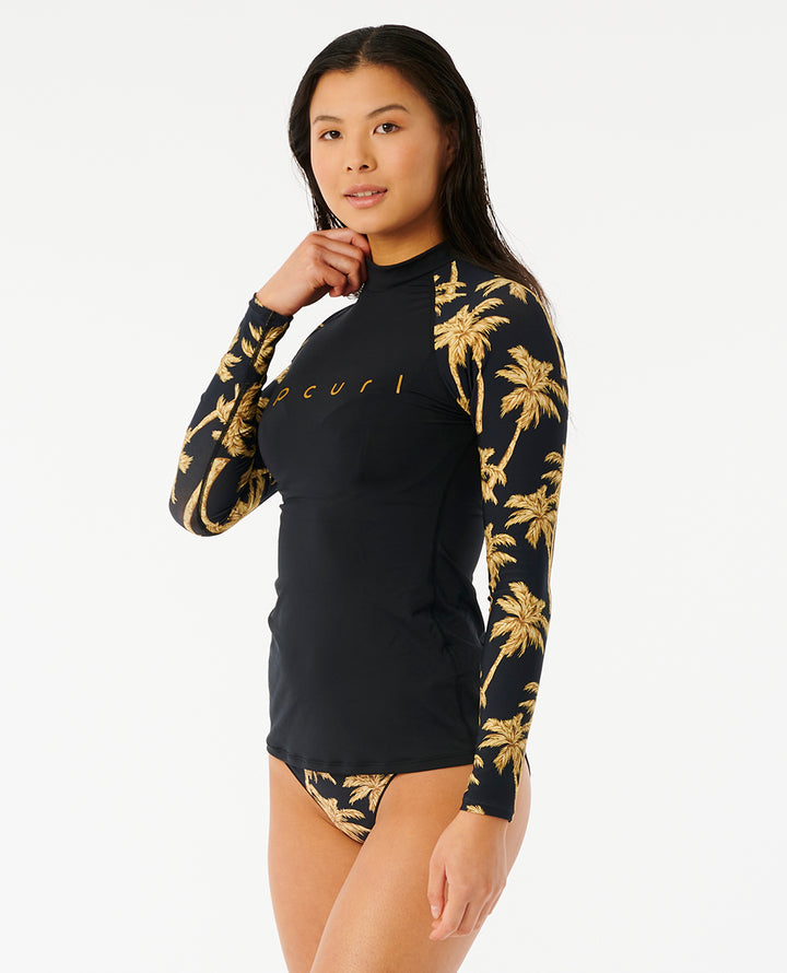 Rip Curl Women Kindred Palms Ls Upf Rashvest 14TWRV